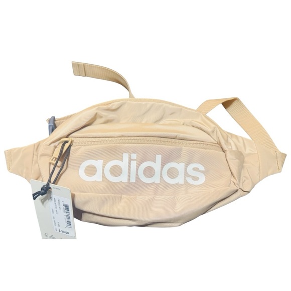 adidas Handbags - Adidas Beige Core Waist Bag